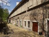 U-Bahnb�gen, Hofseite (Zugang Ateliers)