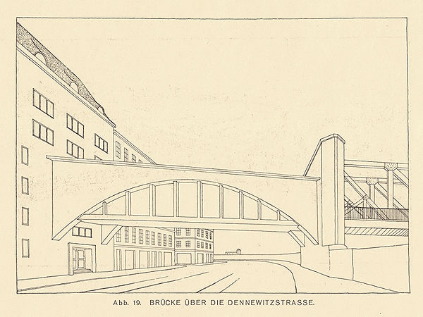 aus dem Buch: "Zur Eröffnung der direkten Schnellbahnverbindung vom Osten nach dem Wittenbergplatz am 24. Okt. 1926